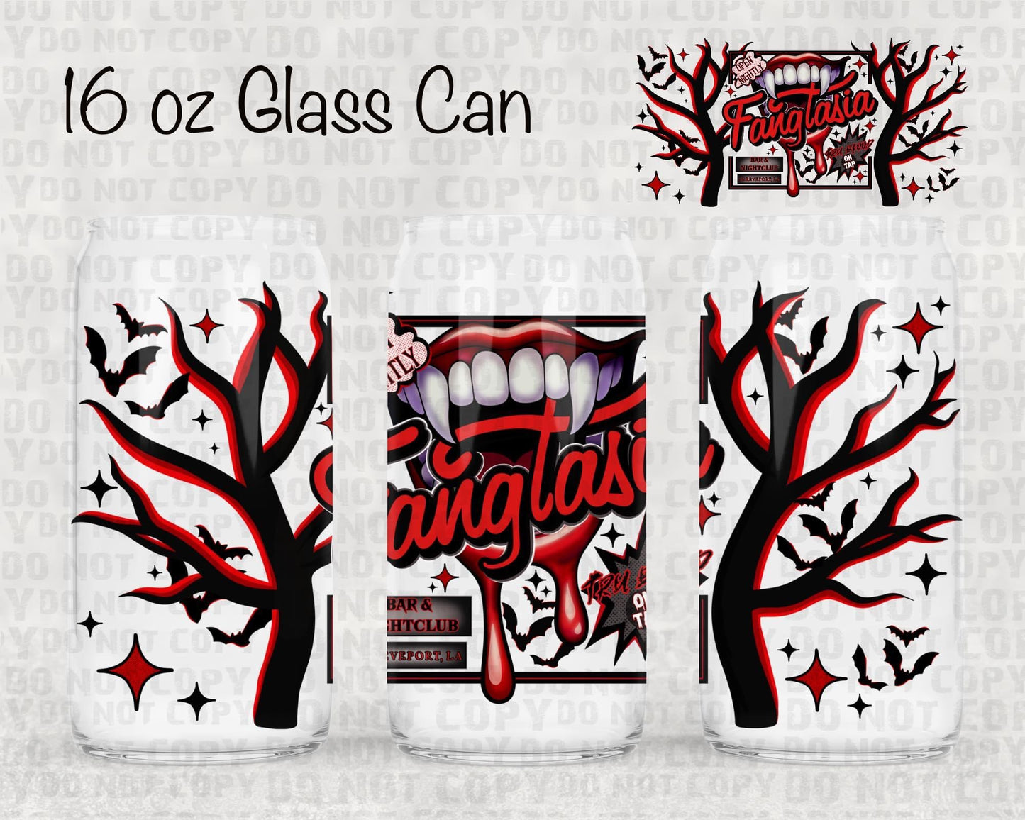 Fangtasia UV cup wrap