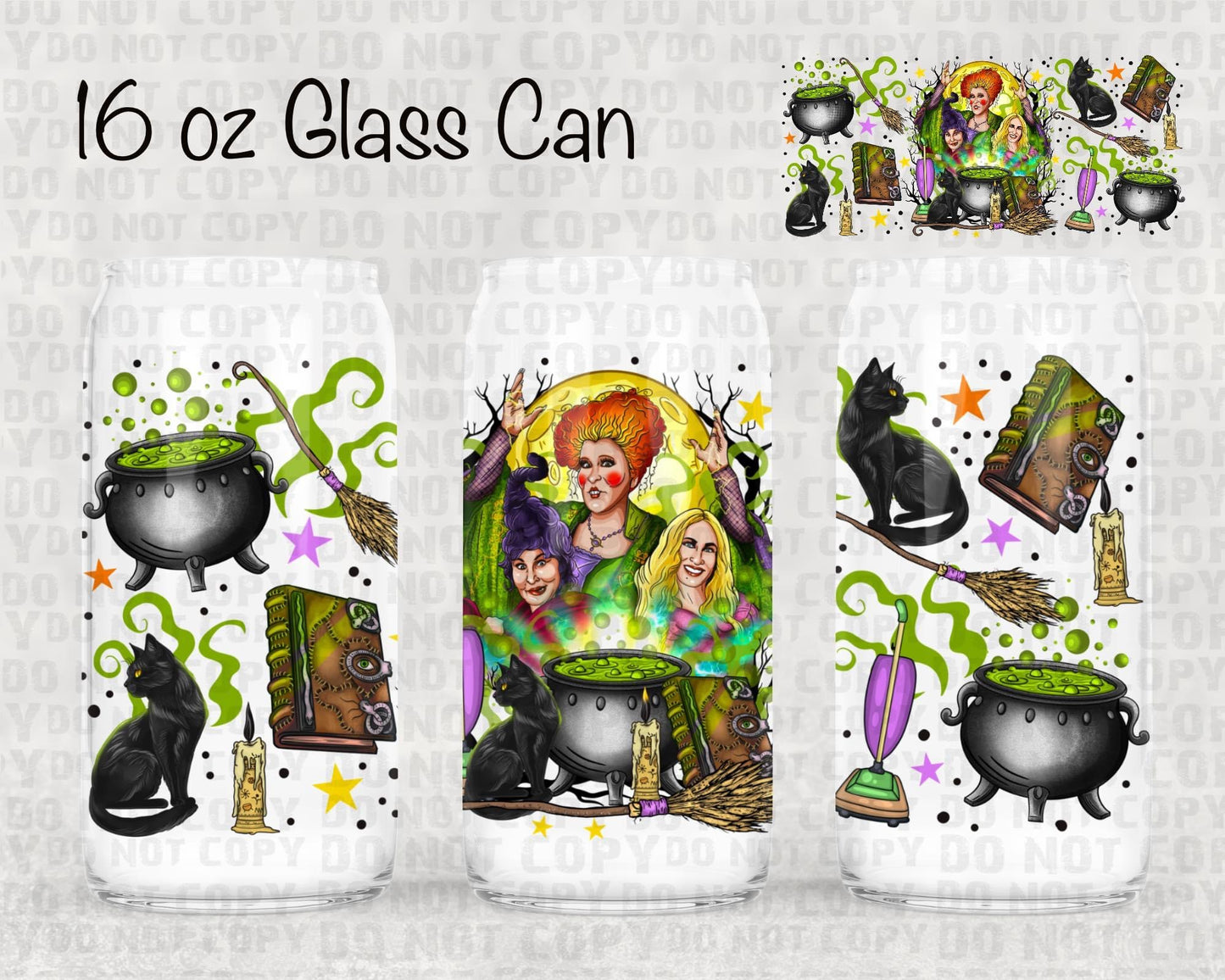 Witches are back UV cup wrap