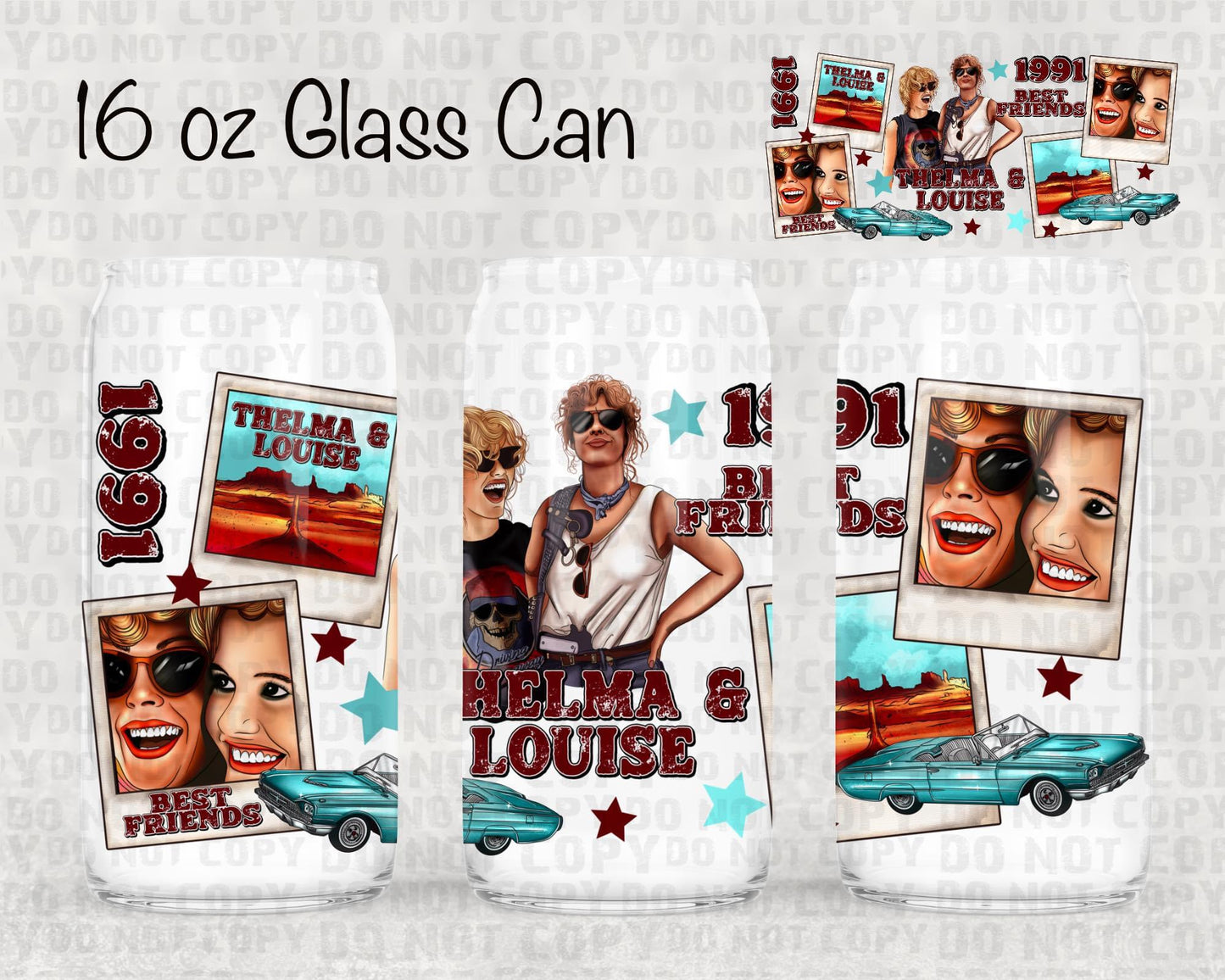 Thelma and Louise UV cup wrap