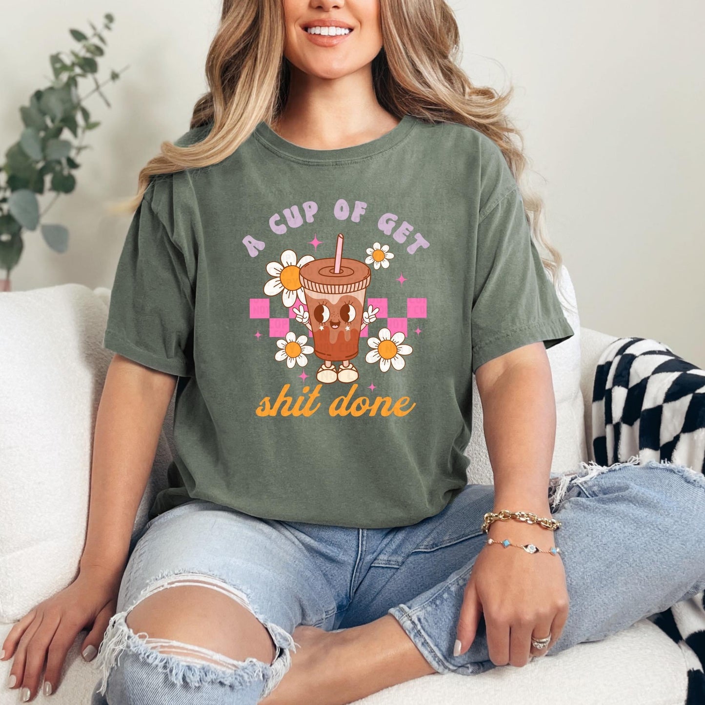 Get sh*t done screen print transfer