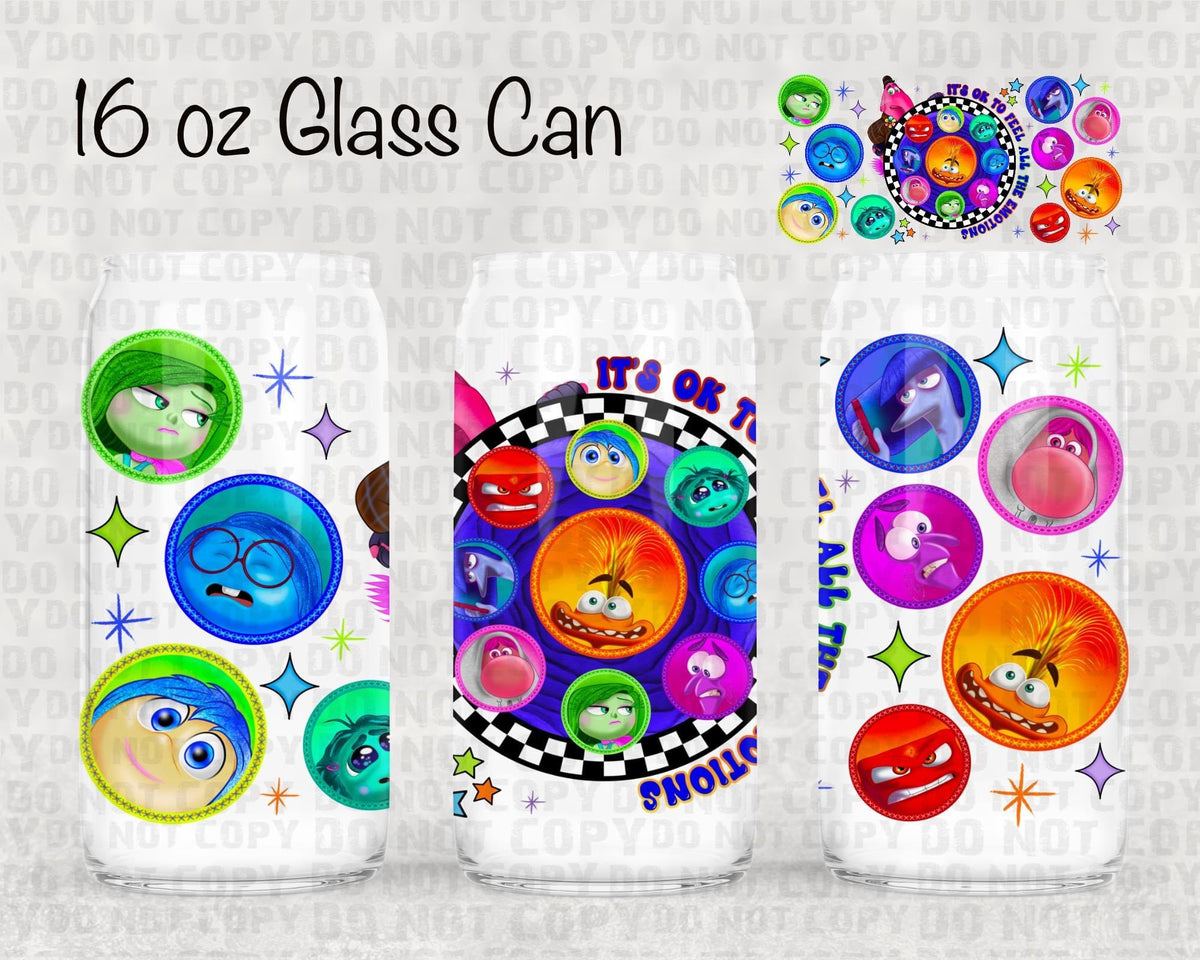 It’s ok to feel emotions UV cup wrap