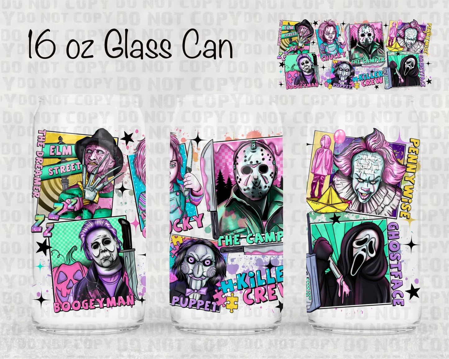 Killer crew UV cup wrap