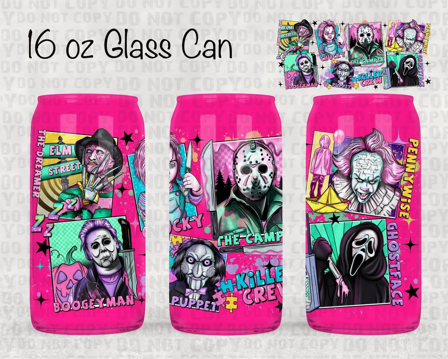Killer crew UV cup wrap