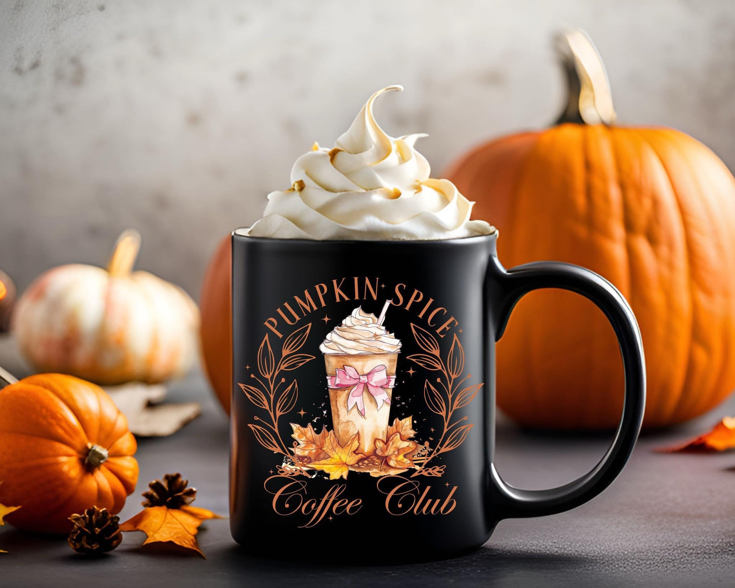 Pumpkin spice UV decal