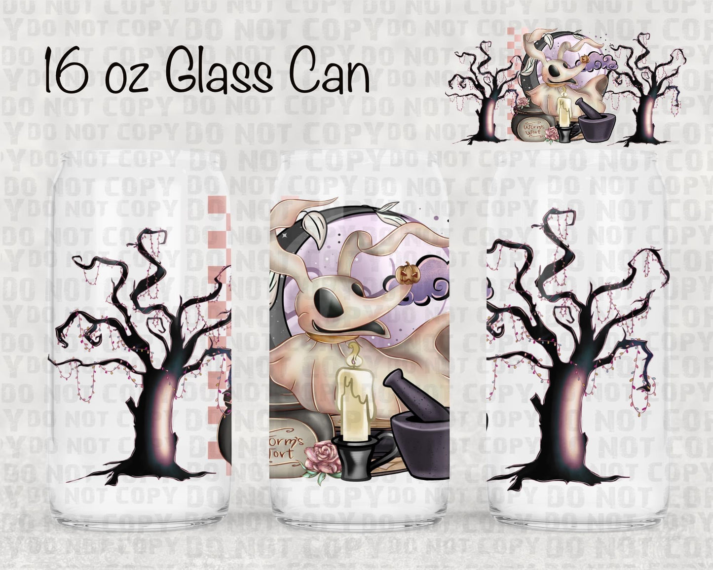 Zero UV cup wrap
