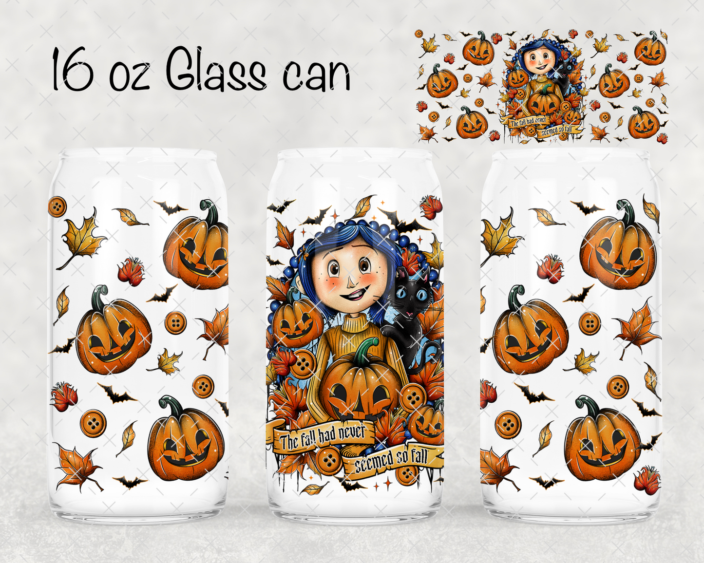 Fall Coral UV Cup Wrap