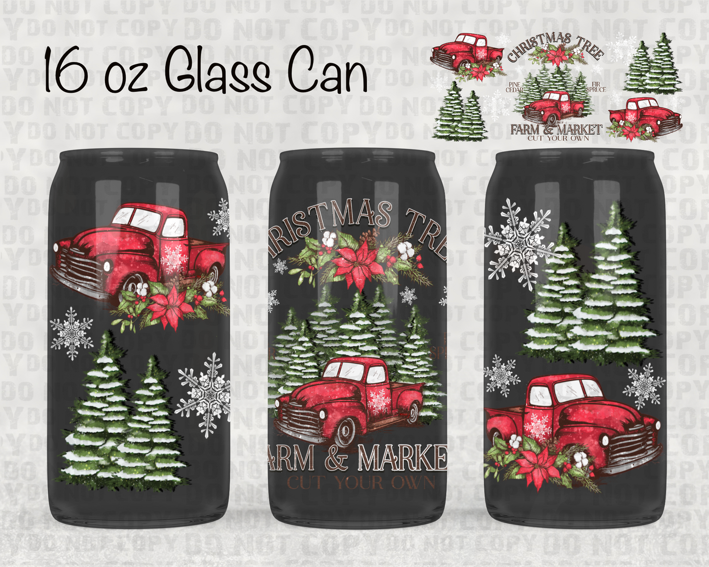 Farm Market UV cup wrap