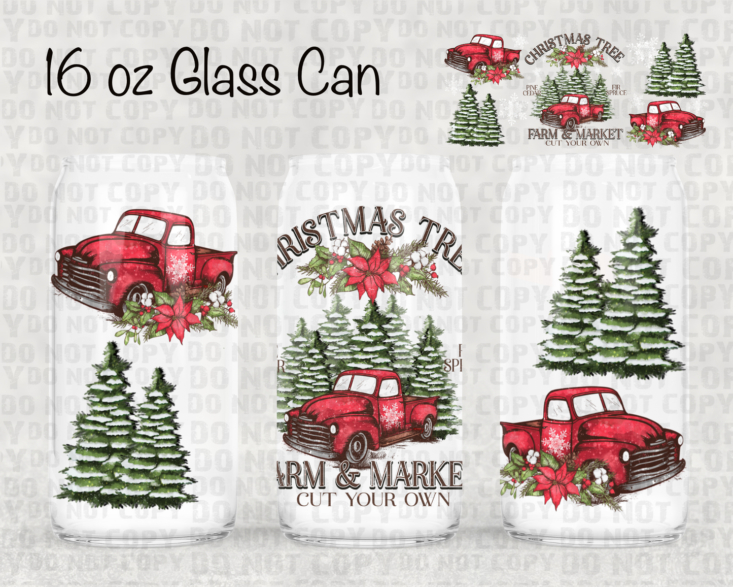 Farm Market UV cup wrap