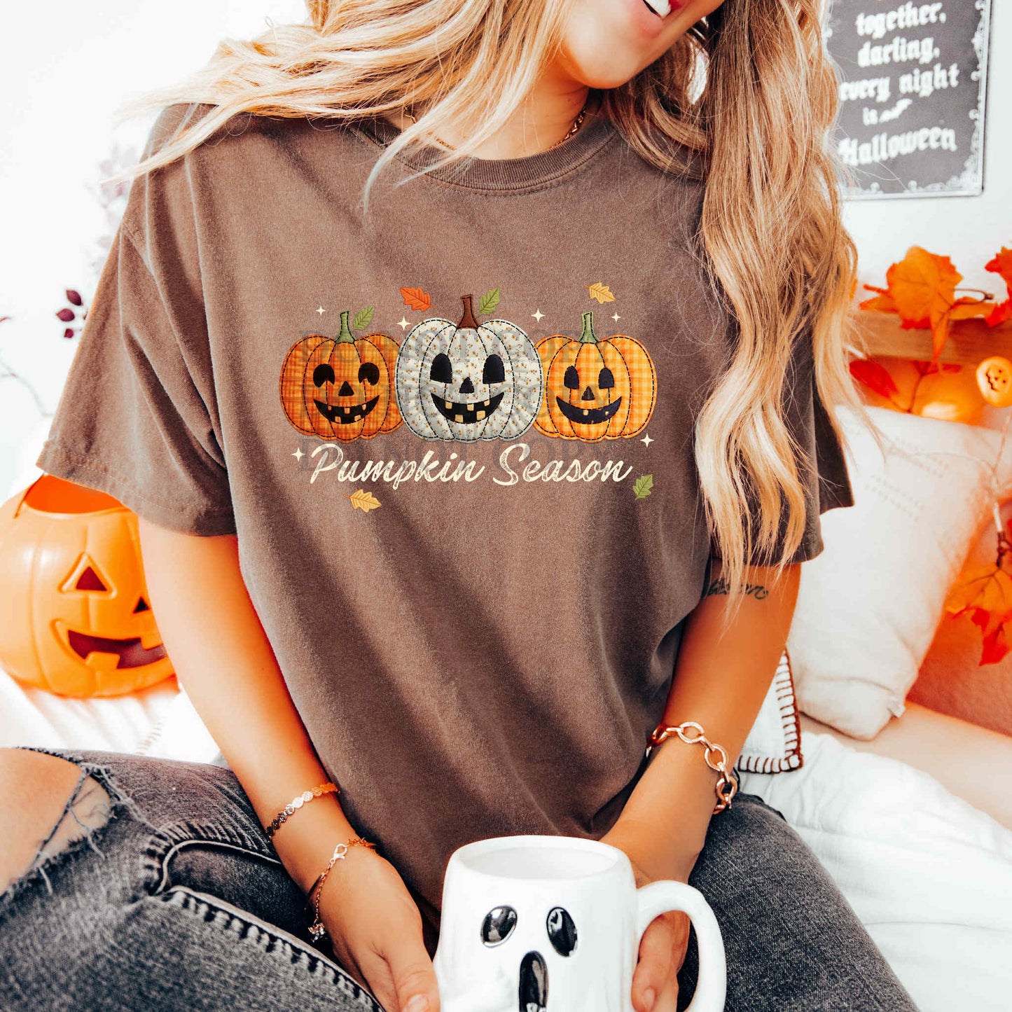 Pumpkin Season Trio Faux -Clear Film