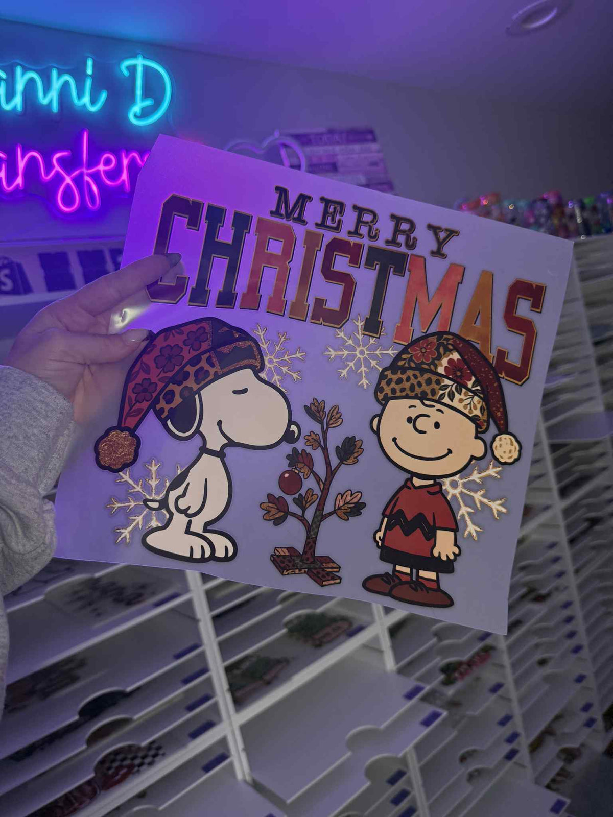 Charlie Merry Christmas -Clear Film