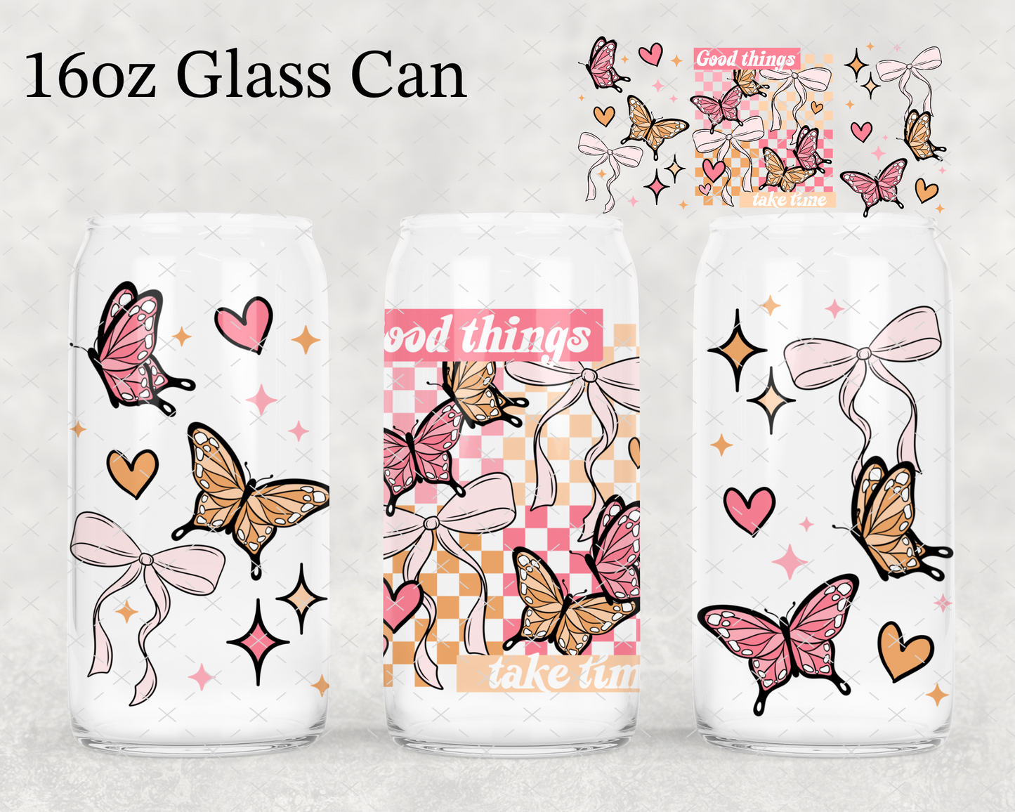 Good Things Take Time UV Cup Wrap
