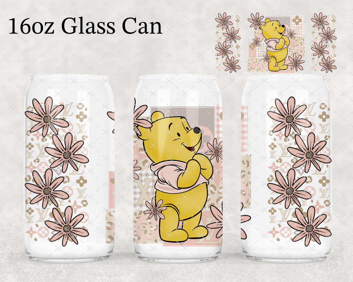 Bear Florals UV Cup Wrap
