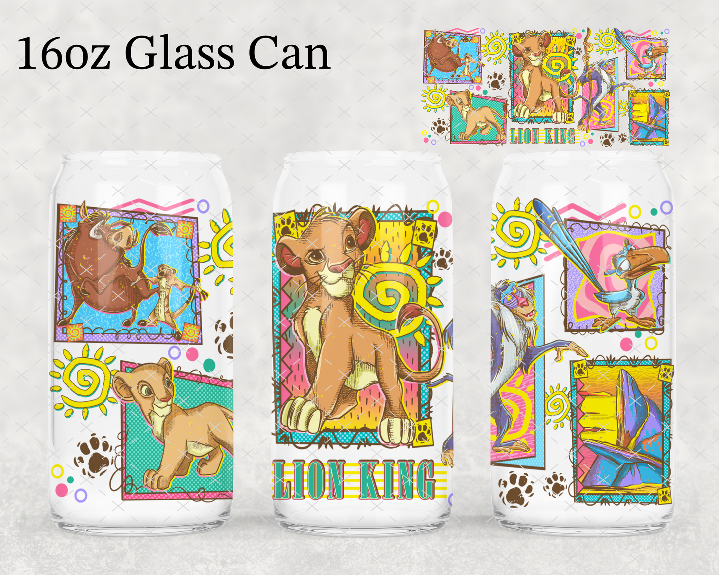 Lion Movie UV Cup Wrap