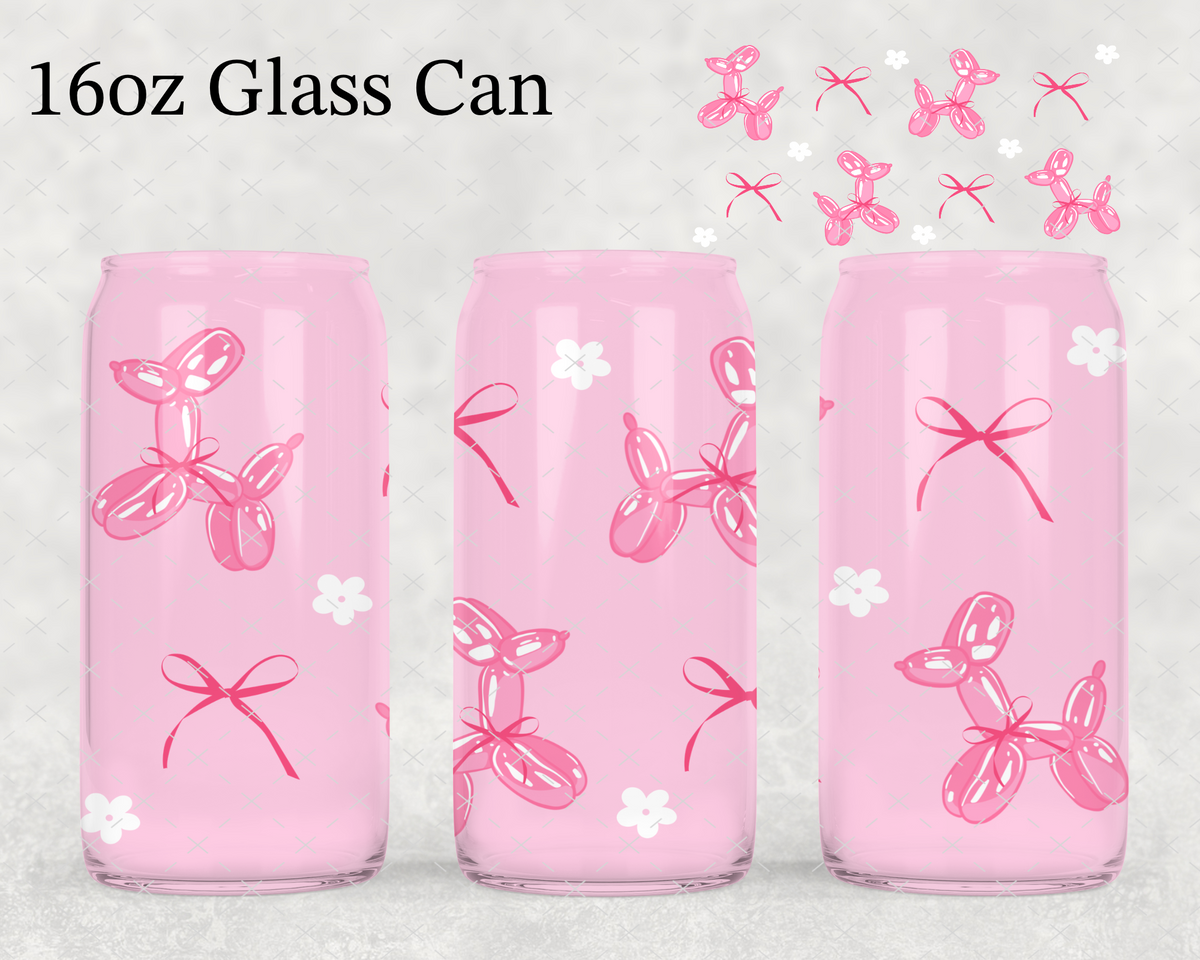 Balloon Dog Coquette UV Cup Wrap