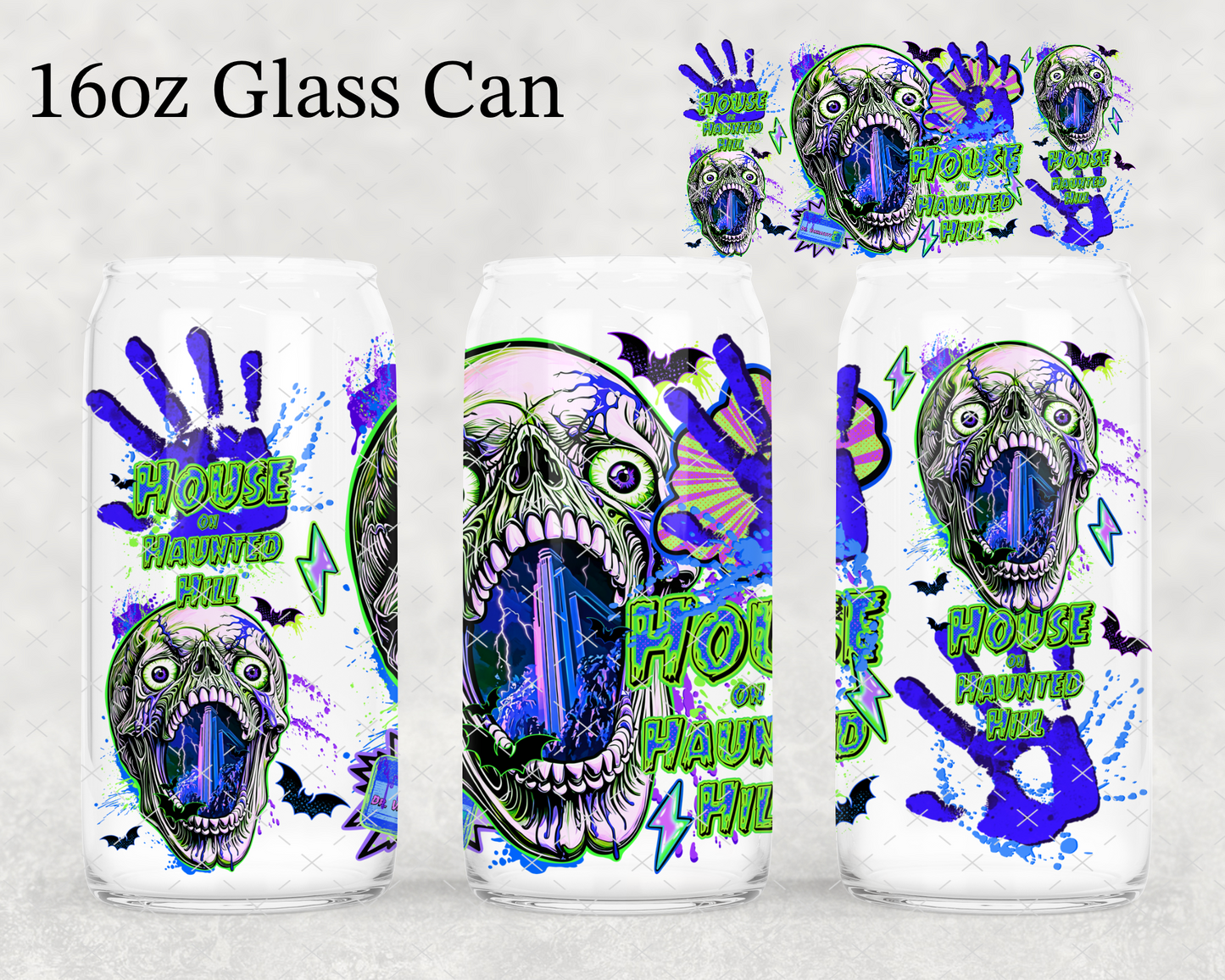 Haunted Hill UV Cup Wrap