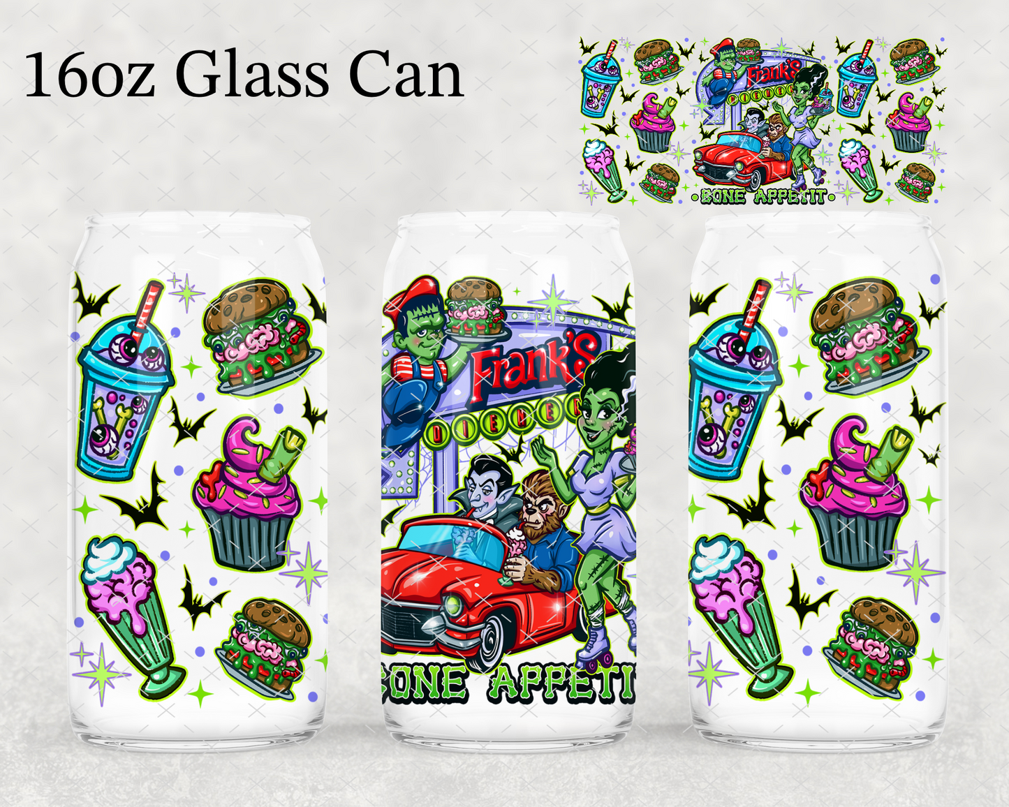 Franks Bone Appetit UV Cup Wrap