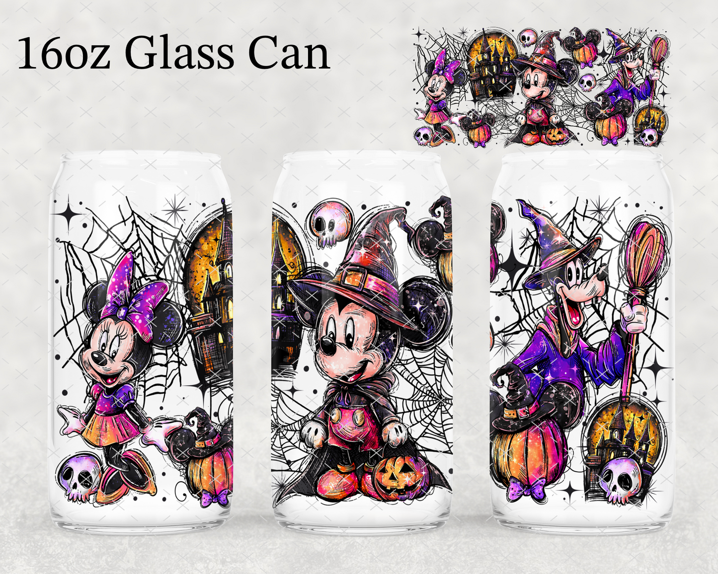 Mickey Sketch UV Cup Wrap