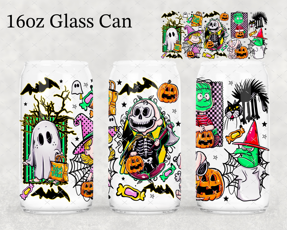 Spooky Charlie B UV Cup Wrap