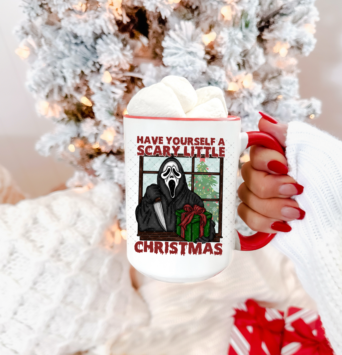Gface Scary Little Christmas UV Decal