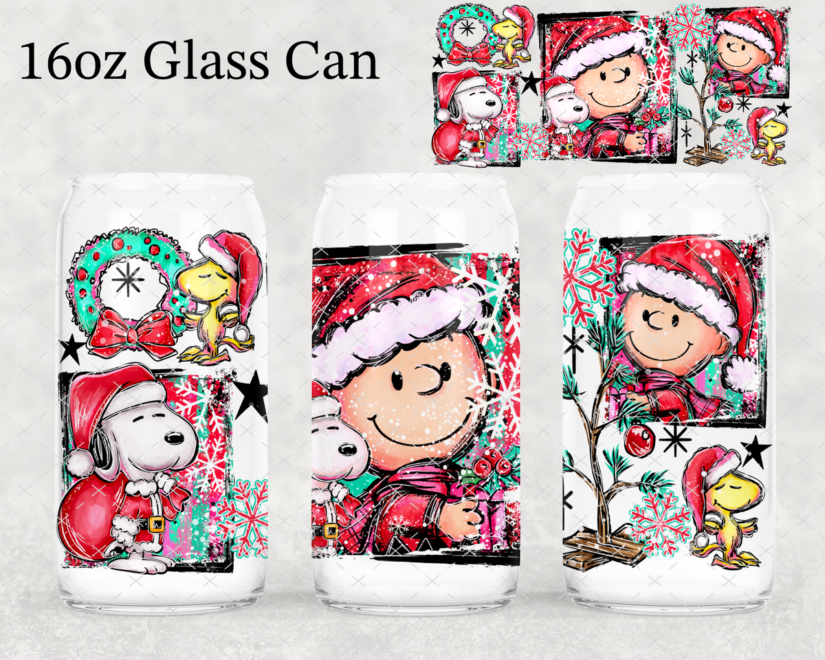Charlie & Friends Christmas UV Cup Wrap