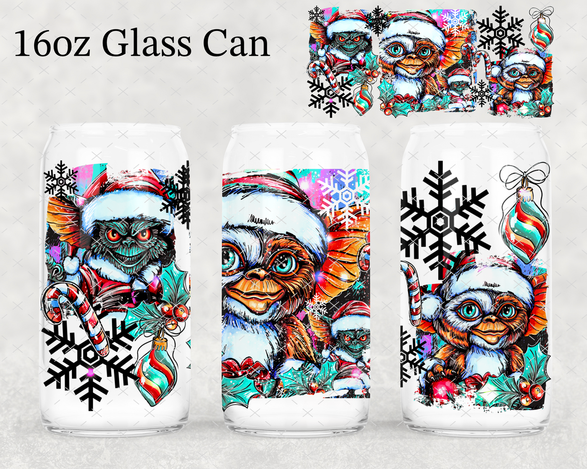 Gremlin Christmas UV Cup Wrap