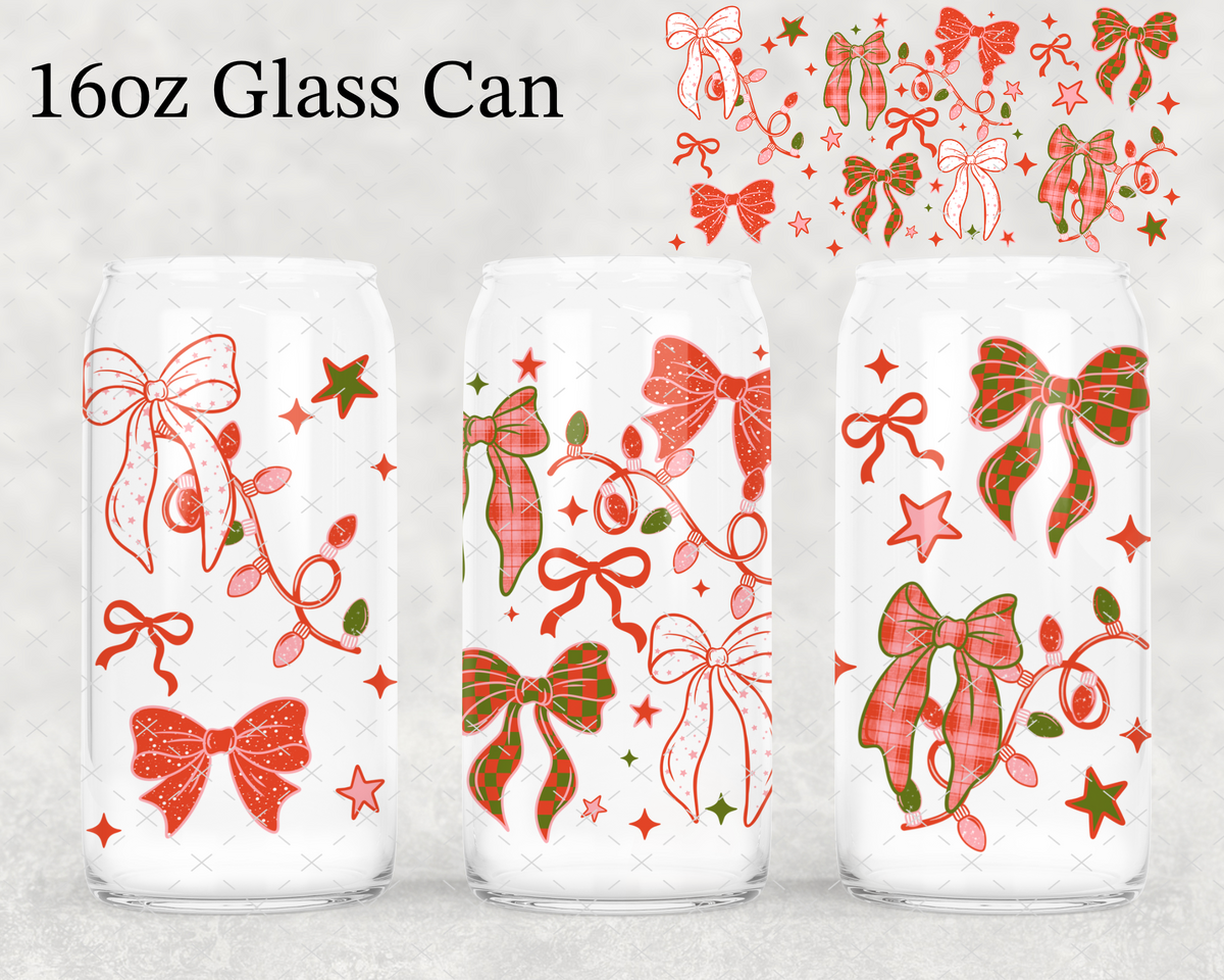 Coquette Christmas UV Cup Wrap