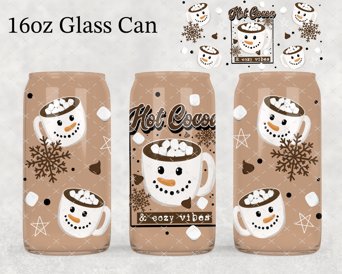 Hot Cocoa & Cozy Vibes UV Cup Wrap