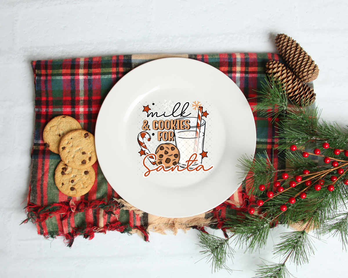 Cookie Plate UV Decal