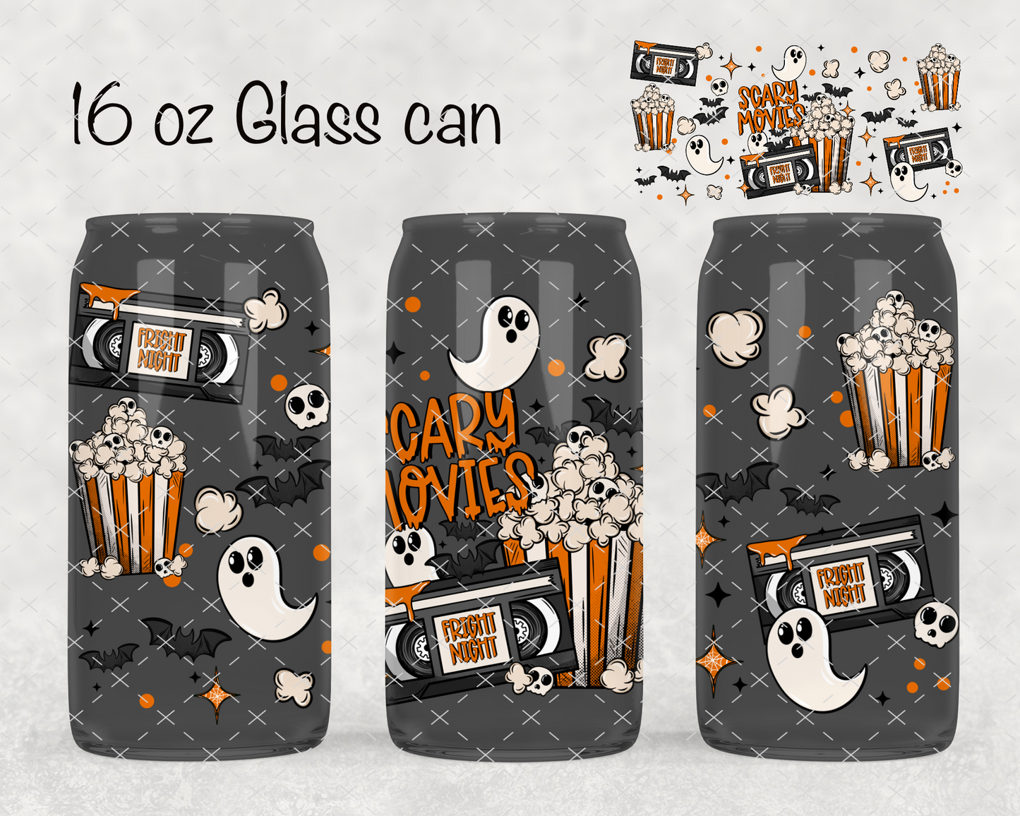 Scary Movies UV Cup Wrap