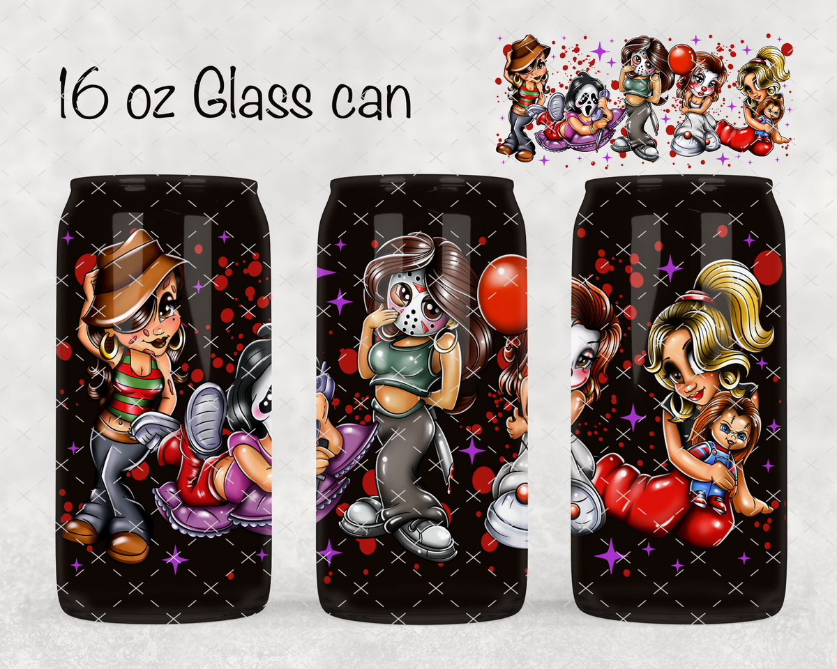 Horror Dolls UV Cup Wrap