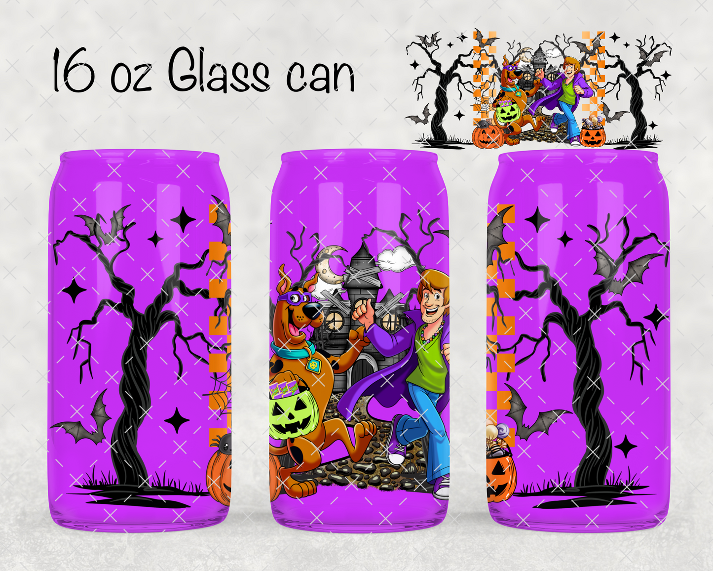 Scoob Halloween UV Cup Wrap