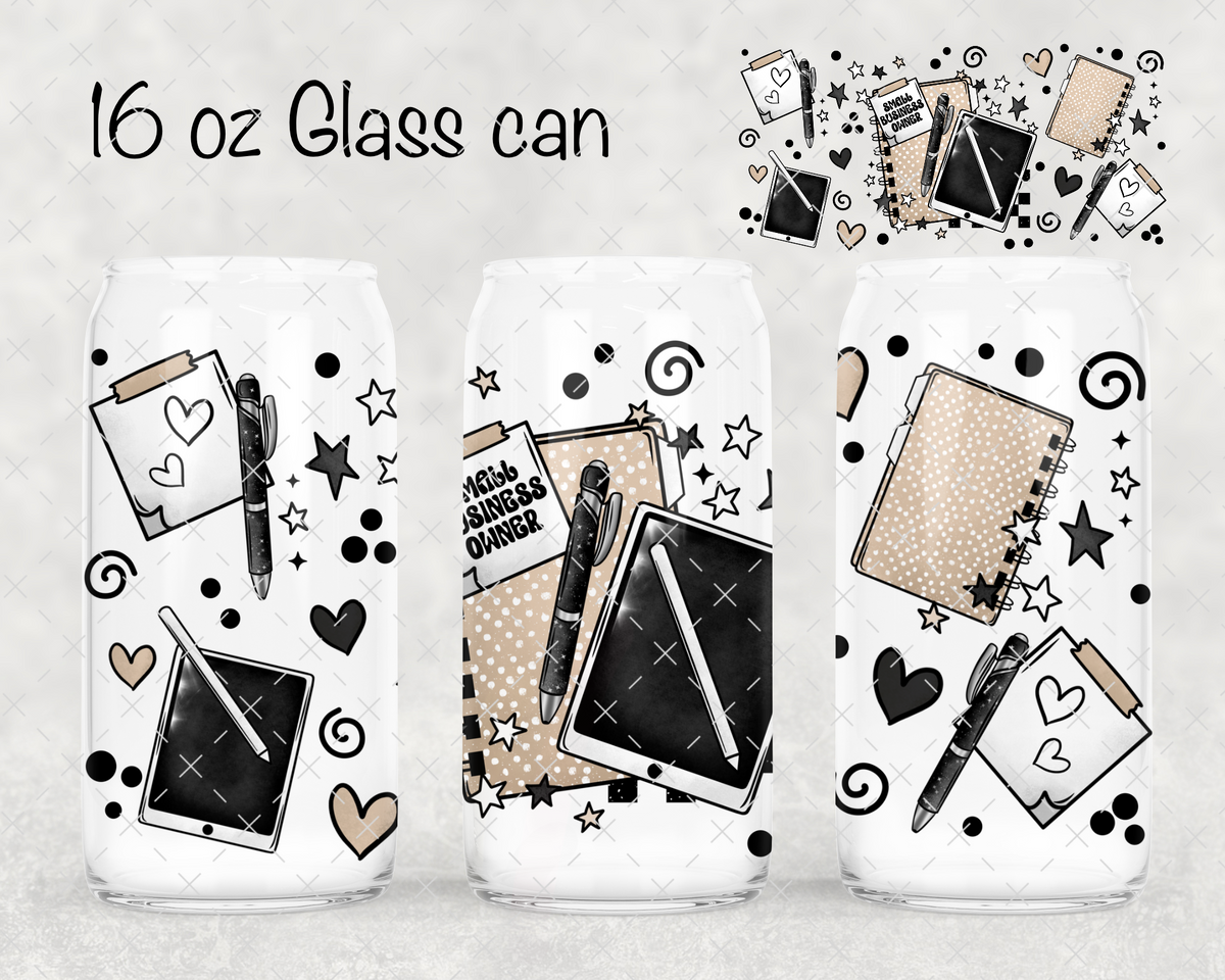 Small Business Owner UV Cup Wrap