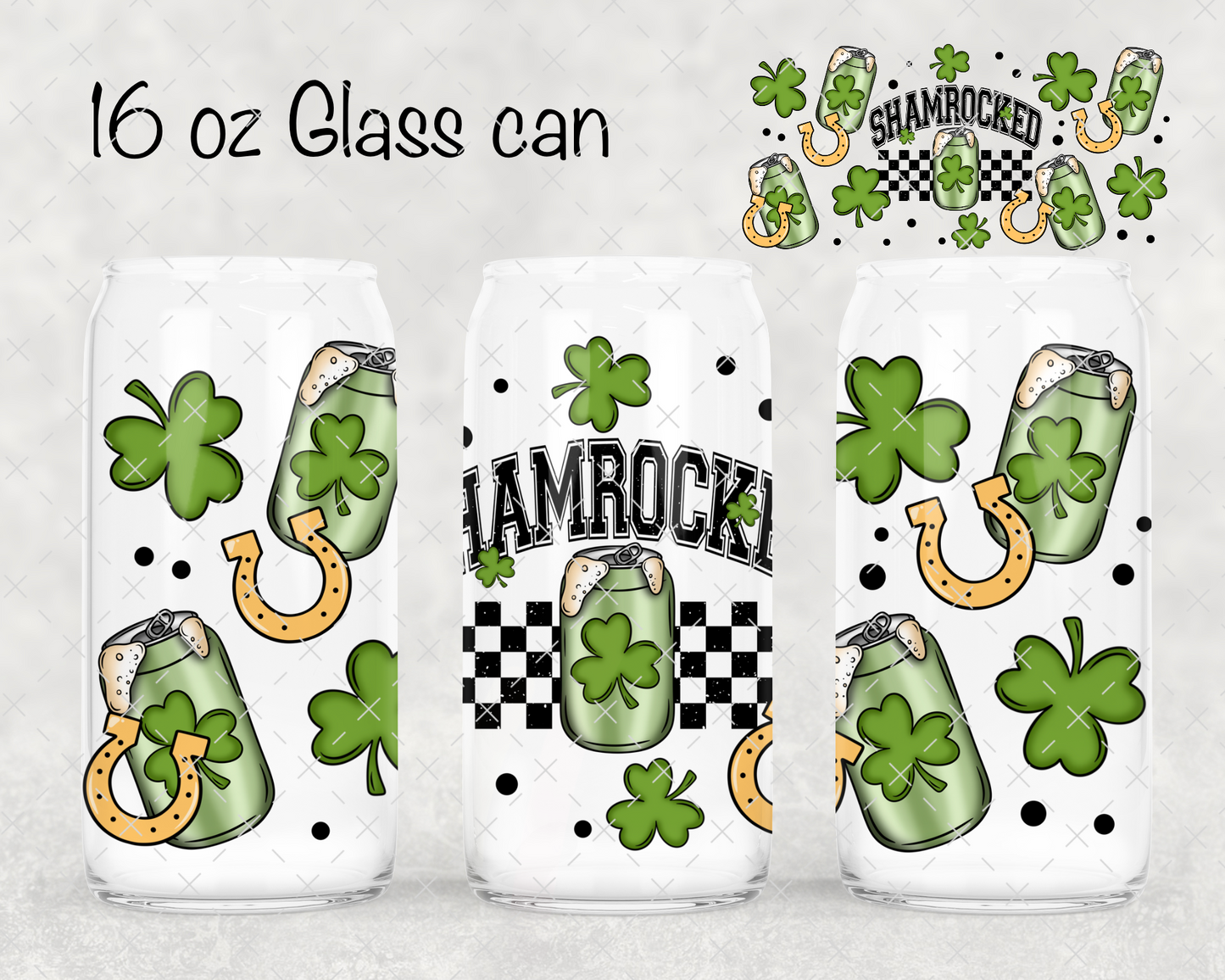 Shamrocked UV Cup Wrap