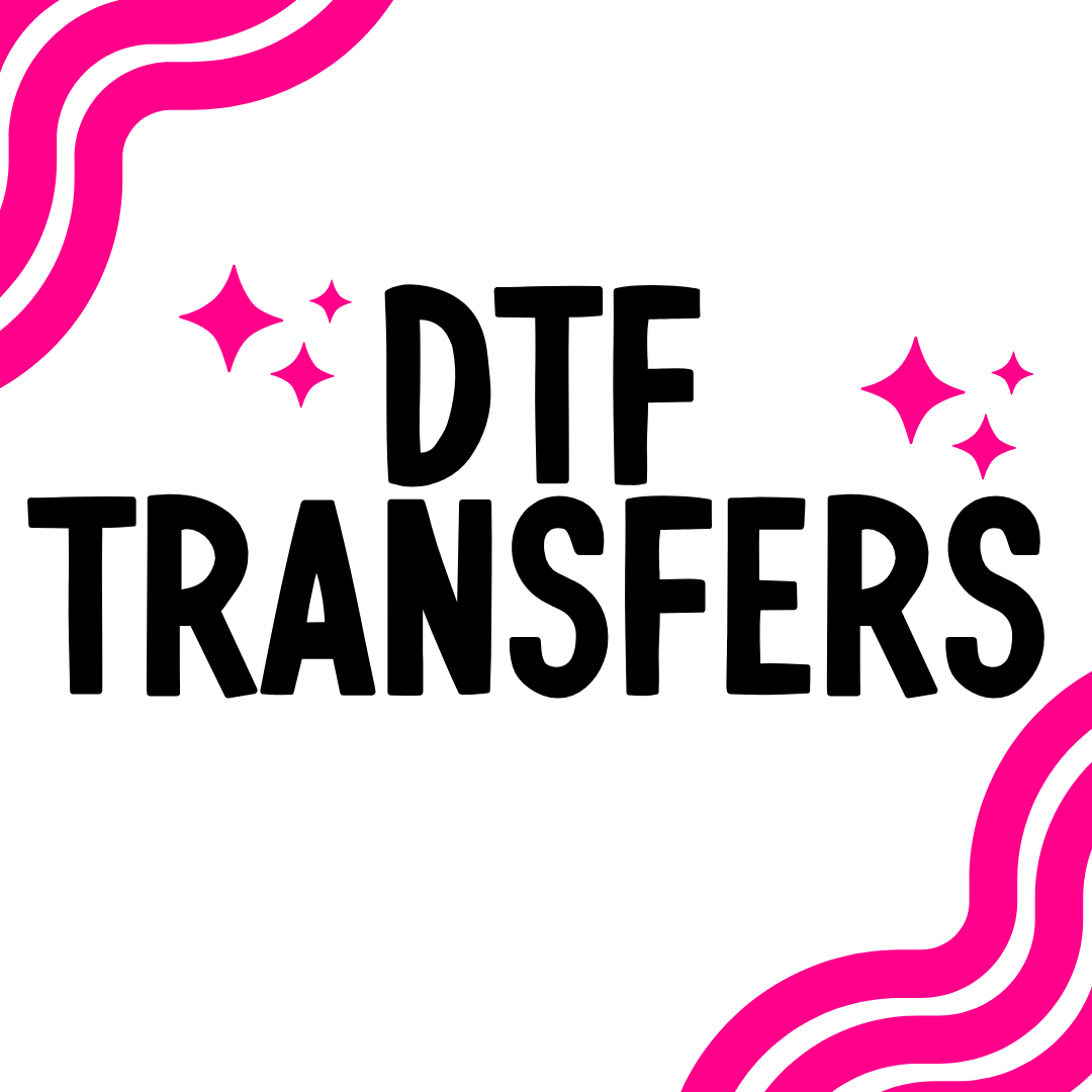 DTF TRANSFERS and PRE-made GANG sheets