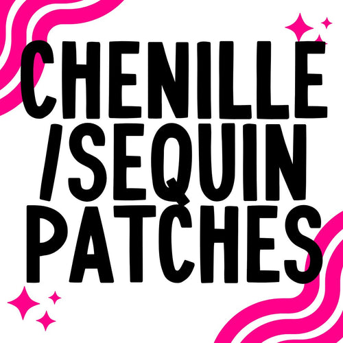 CHENILLE & SEQUIN PATCHES