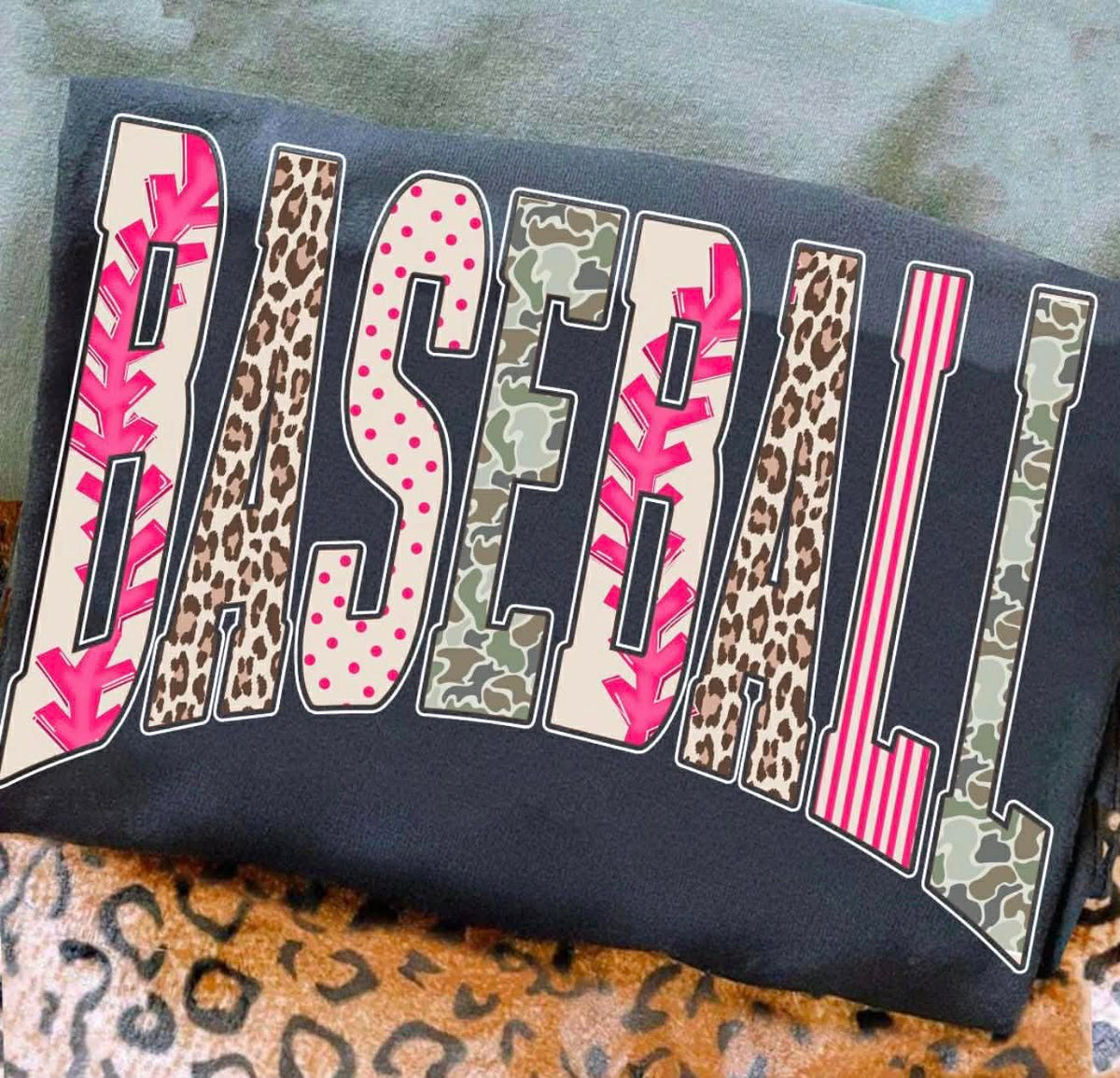 **PRE ORDER**PATTERN BASEBALL DTF -DTF TRANSFER