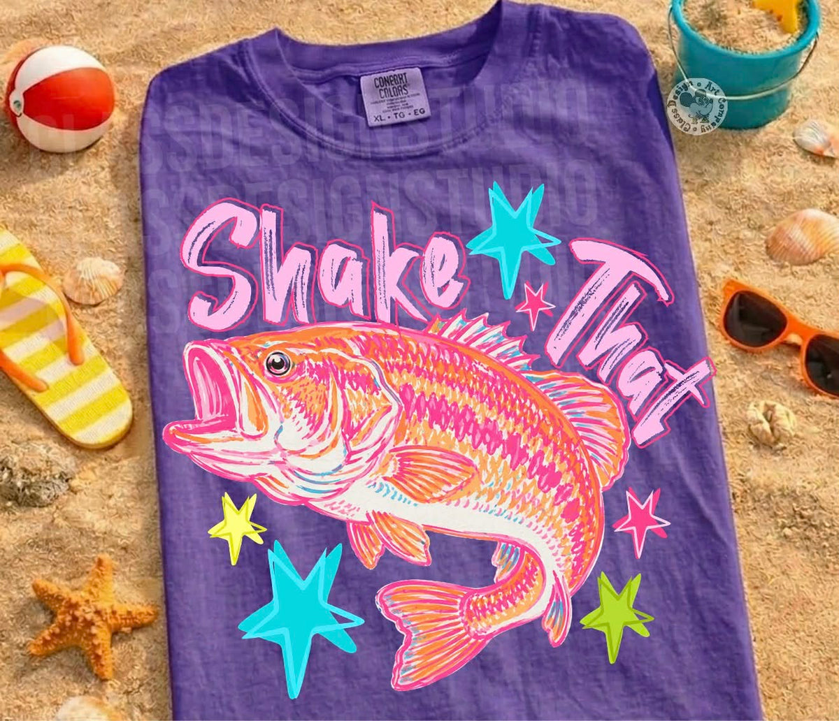 **PRE ORDER** Shake That Fish DTF -DTF TRANSFER