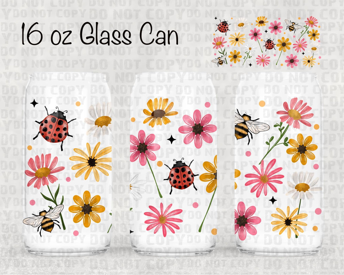Lady bug UV cup wrap