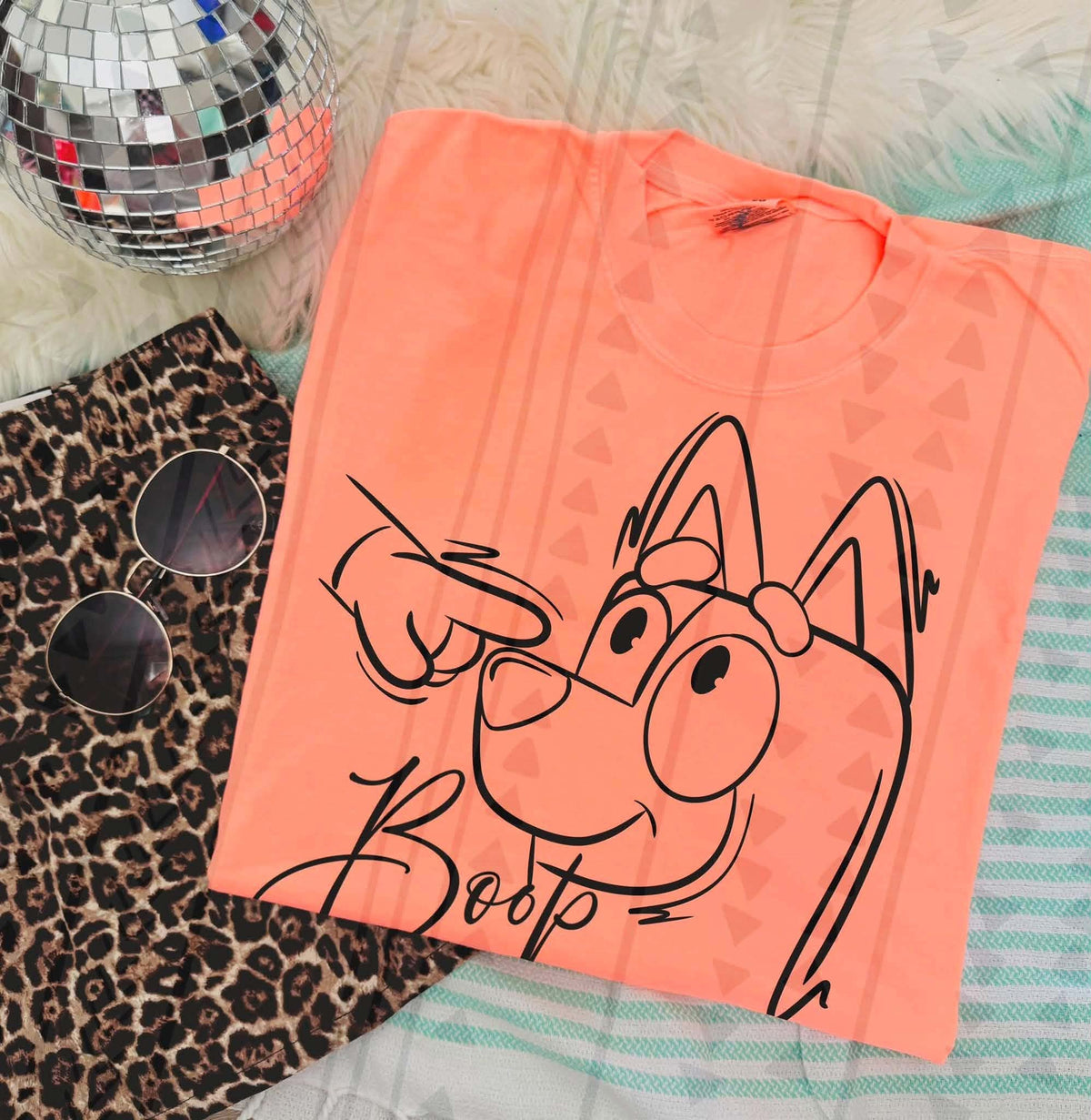 **PRE ORDER**Boop Blue Dog DTF TRANSFER