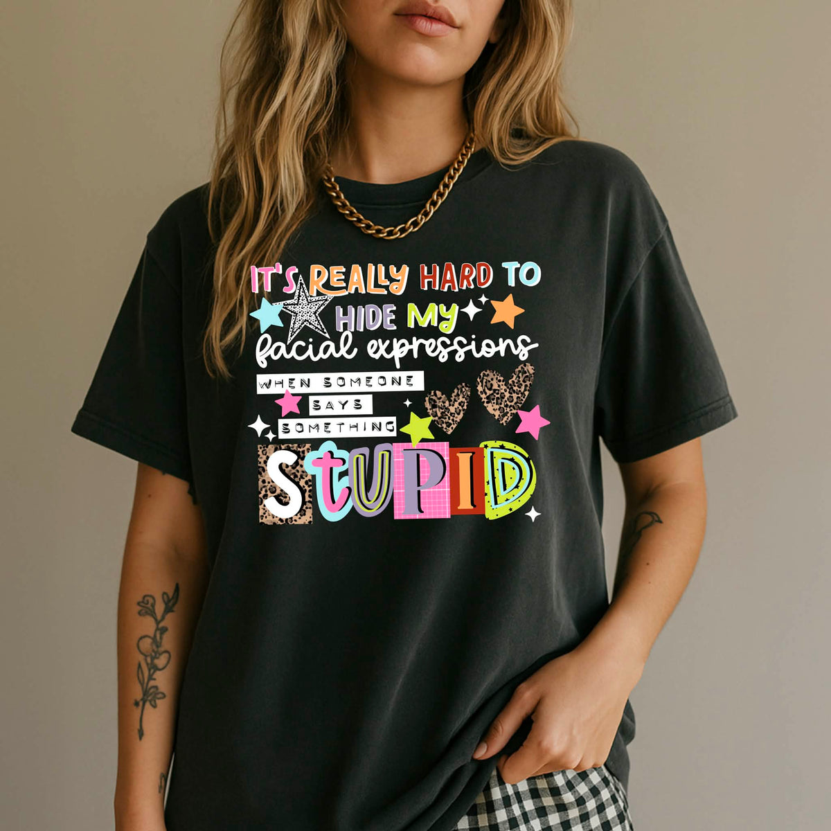 **PRE ORDER** Stupid Facial Expressions DTF -DTF TRANSFER