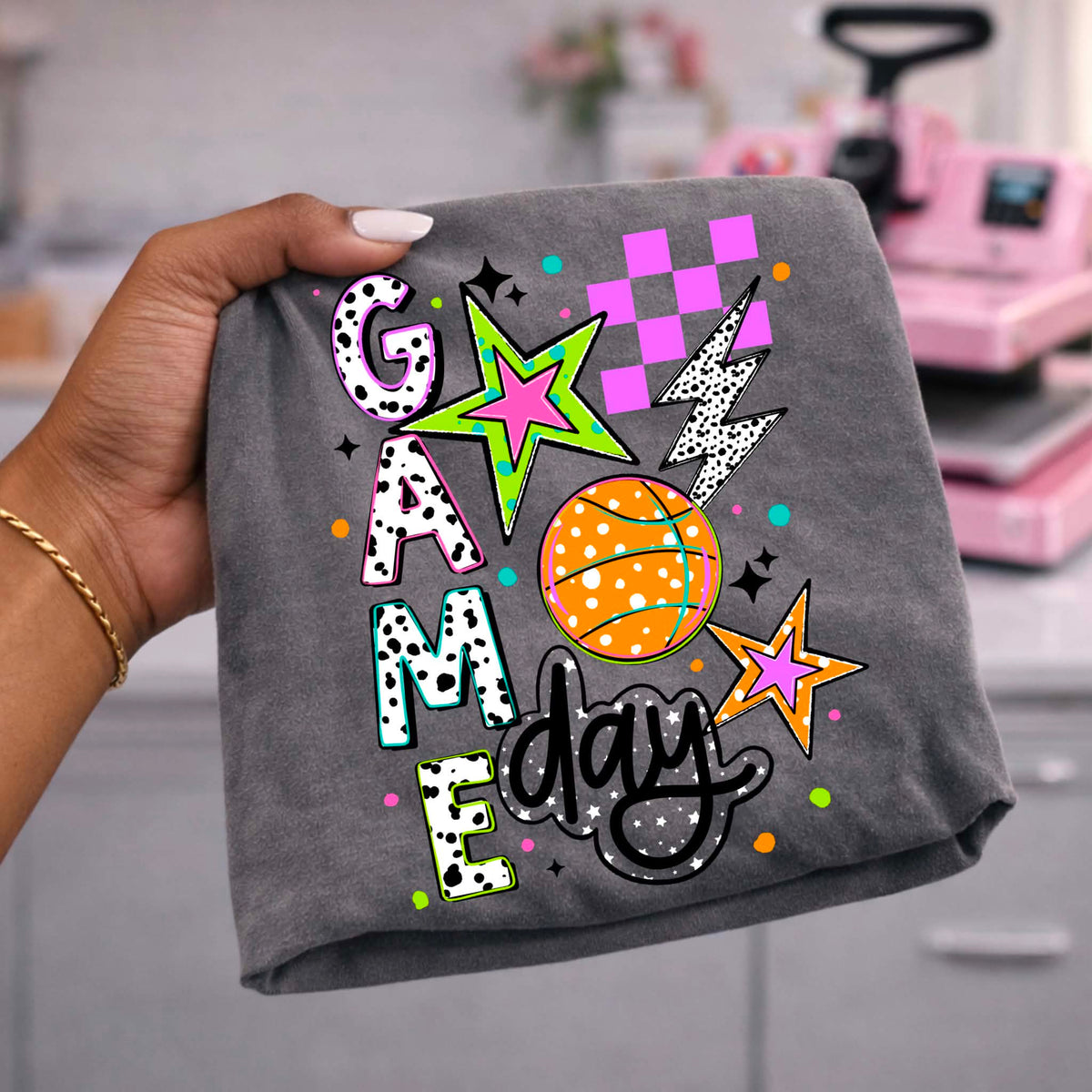 **PRE ORDER** Basketball Game Day DTF TRANSFER