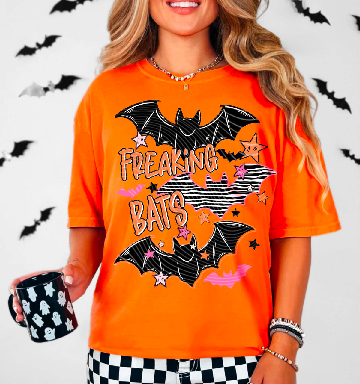 **PRE ORDER**Freaking Bats DTF TRANSFER