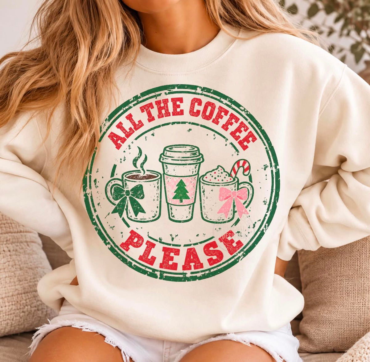 **PRE ORDER**All The Coffee DTF -DTF TRANSFER