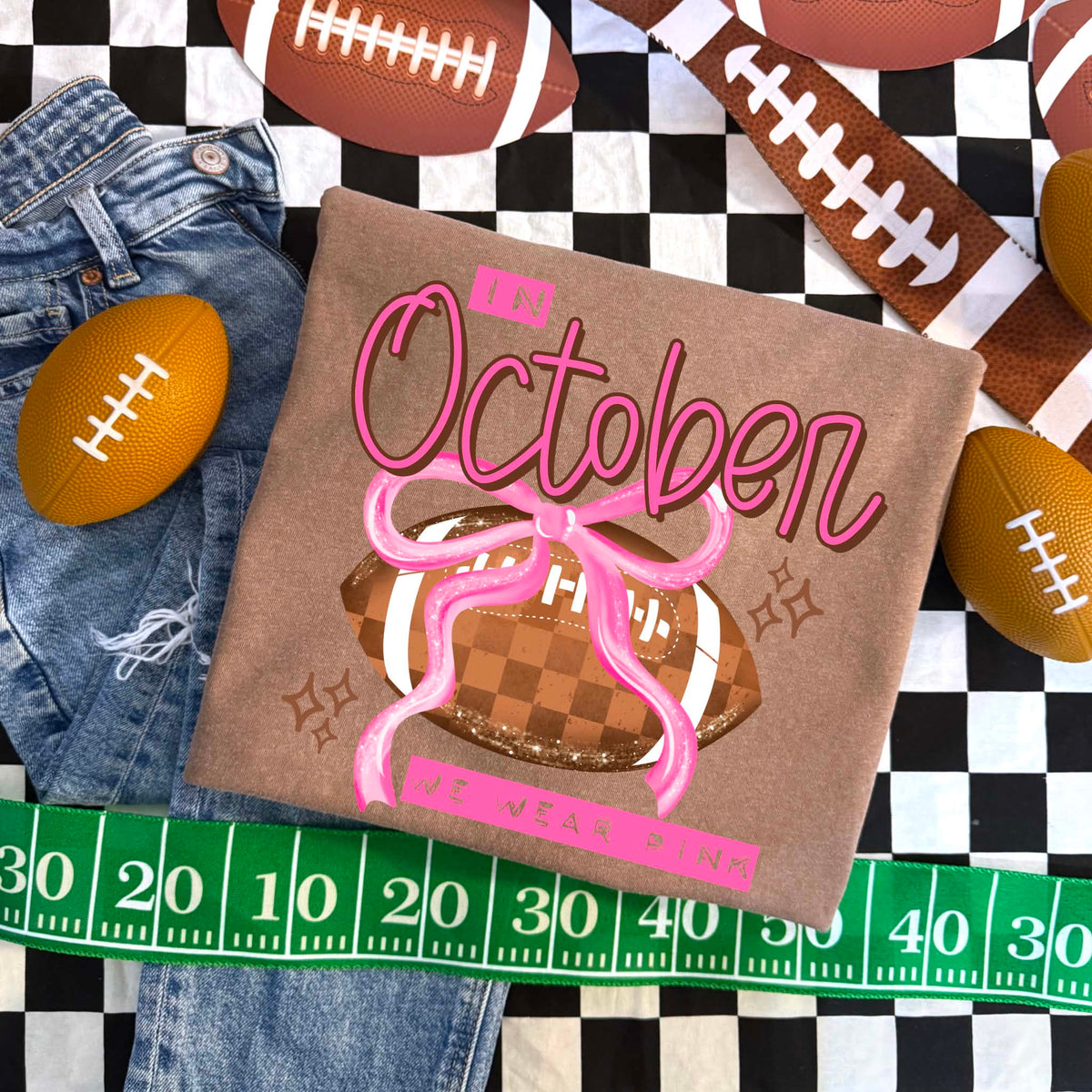 **PRE ORDER**October We Wear Pink DTF -DTF TRANSFER