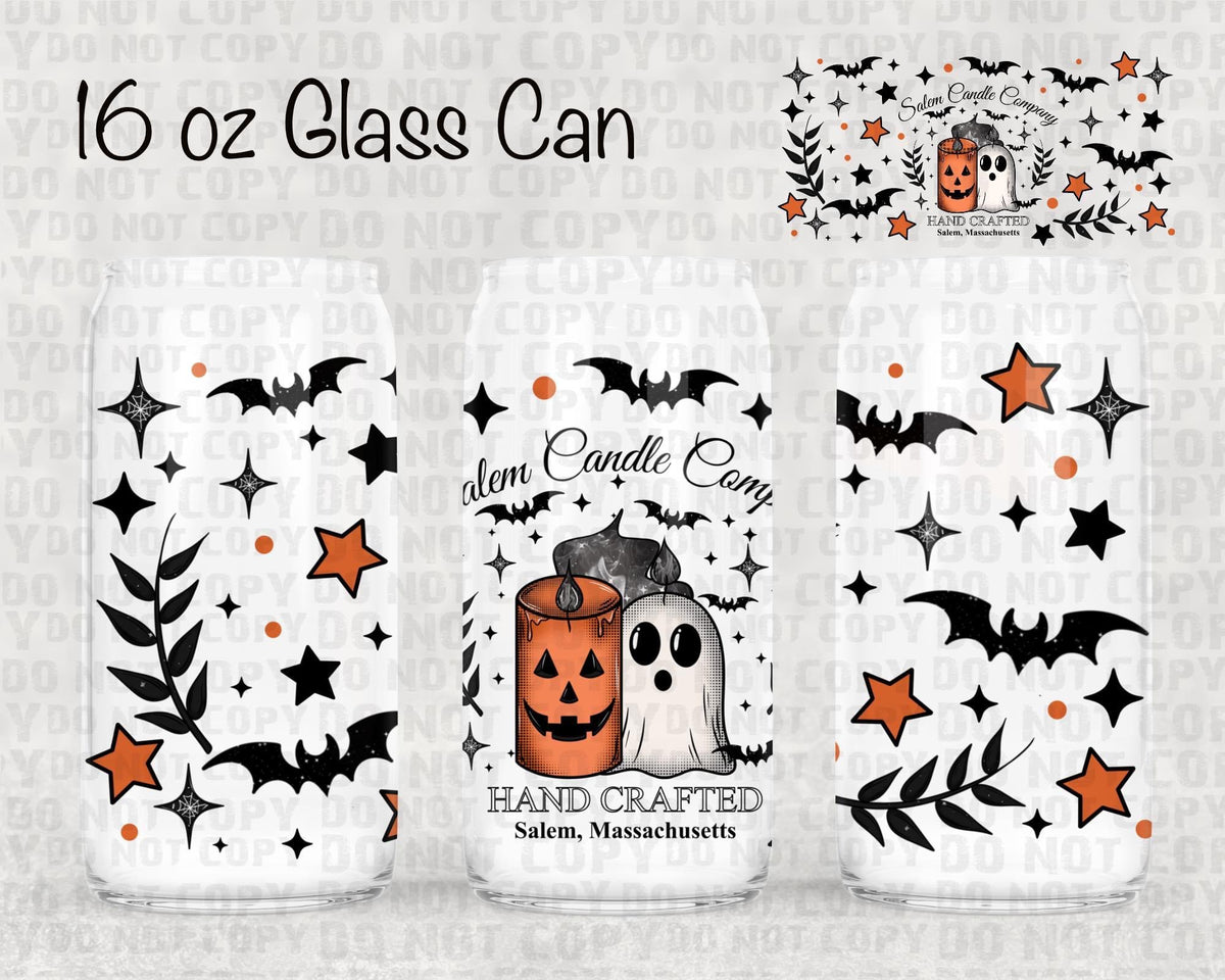 Salem candle company UV cup wrap