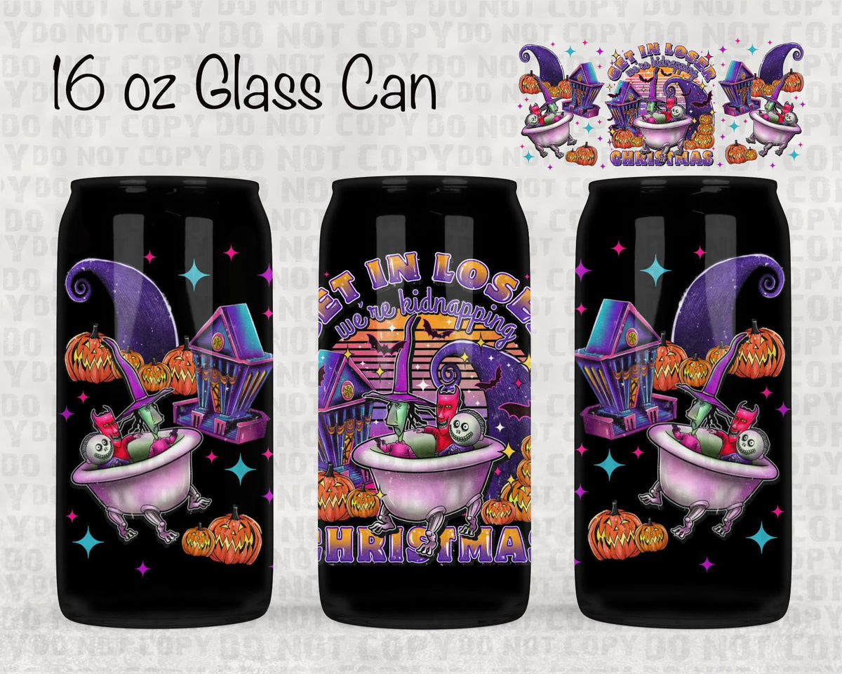 Kidnapping Christmas UV cup wrap