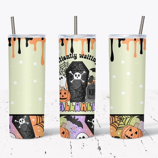 Patiently waiting for Halloween sublimation transfer