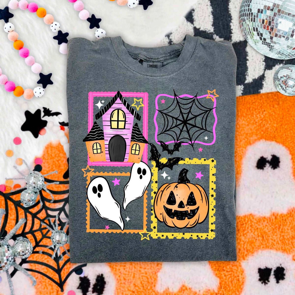 **PRE ORDER**Haunted House Stamps DTF TRANSFER