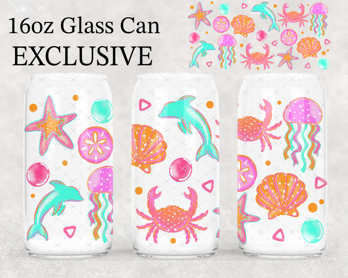 MTO **EXCLUSIVE** Pastel Dolphin Summer UV Cup Wrap