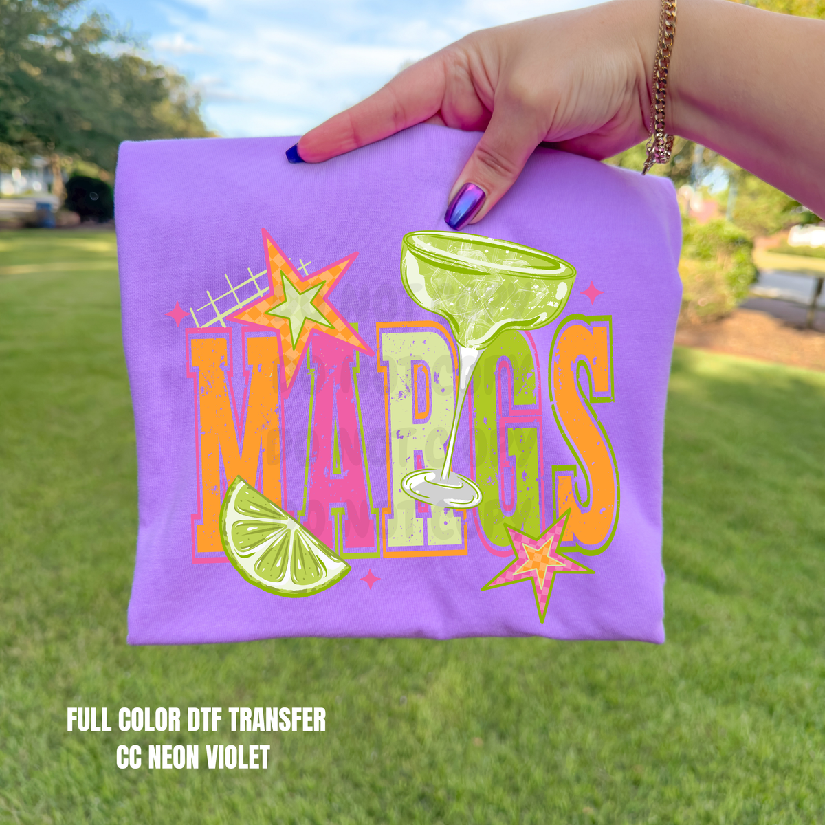 Neon Margs-DTF TRANSFER